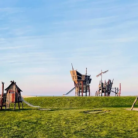 Feriehus Luettje Deichvilla Xl Wurster Nordseekuste