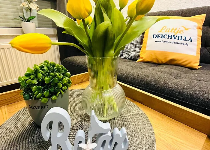 Дом отдыха Luettje Deichvilla Xl Wurster Nordseekuste